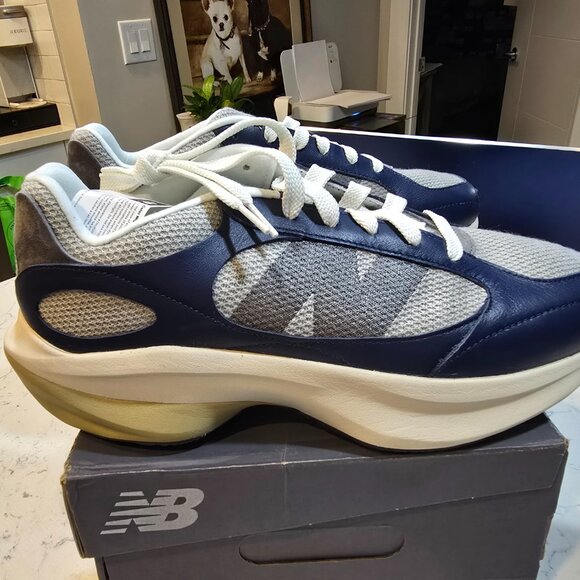 New Balance WRPD Runner Sneaker Shoes NWT New Navy Grey Sea Salt Size 12 MENS - Picture 2 of 13